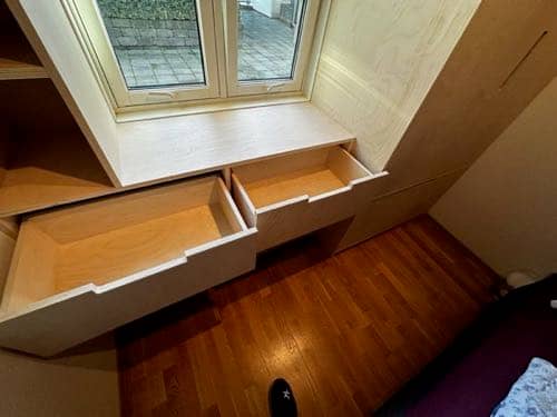 Garderobe på rommet