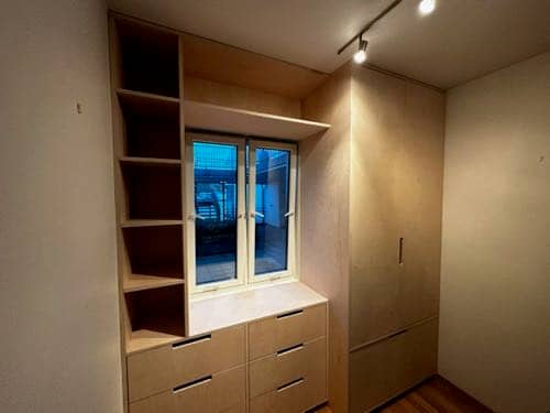 Garderobe – nærbilde