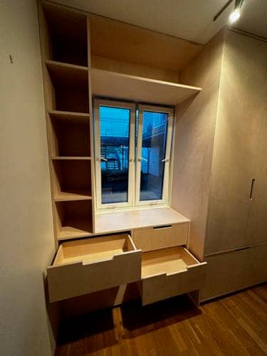 Innebygget garderobe