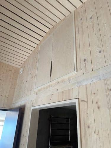 Garderobeløsning – detalj